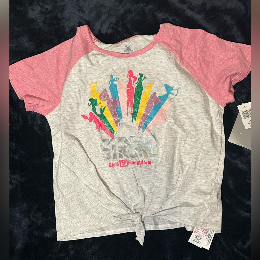 NEW Disney Parks Princess Strong Crop Top for Girls